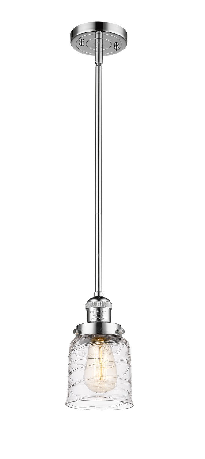 Innovations - 201S-PC-G513 - One Light Mini Pendant - Franklin Restoration - Polished Chrome