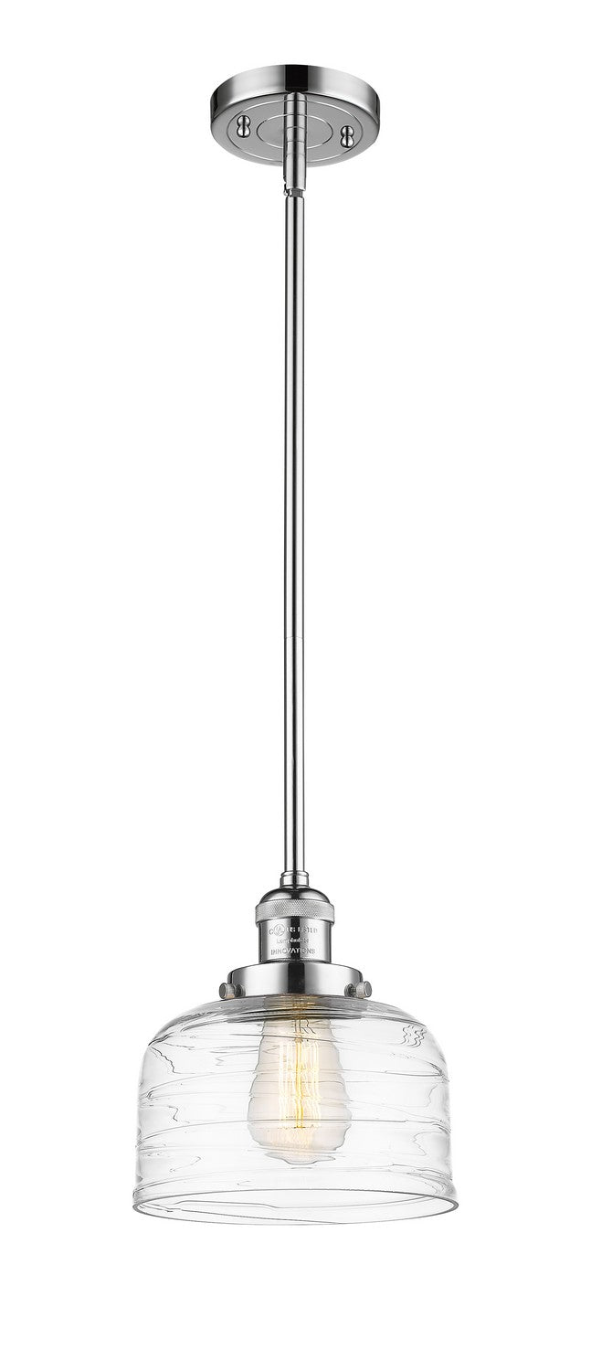 Innovations - 201S-PC-G713 - One Light Mini Pendant - Franklin Restoration - Polished Chrome
