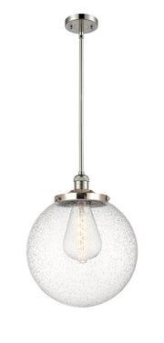 Innovations - 201S-PN-G204-14 - One Light Pendant - Franklin Restoration - Polished Nickel
