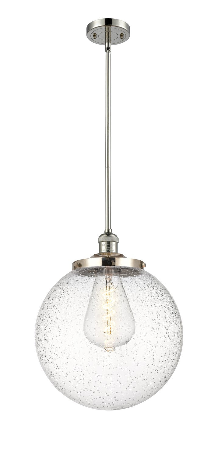 Innovations - 201S-PN-G204-14 - One Light Pendant - Franklin Restoration - Polished Nickel