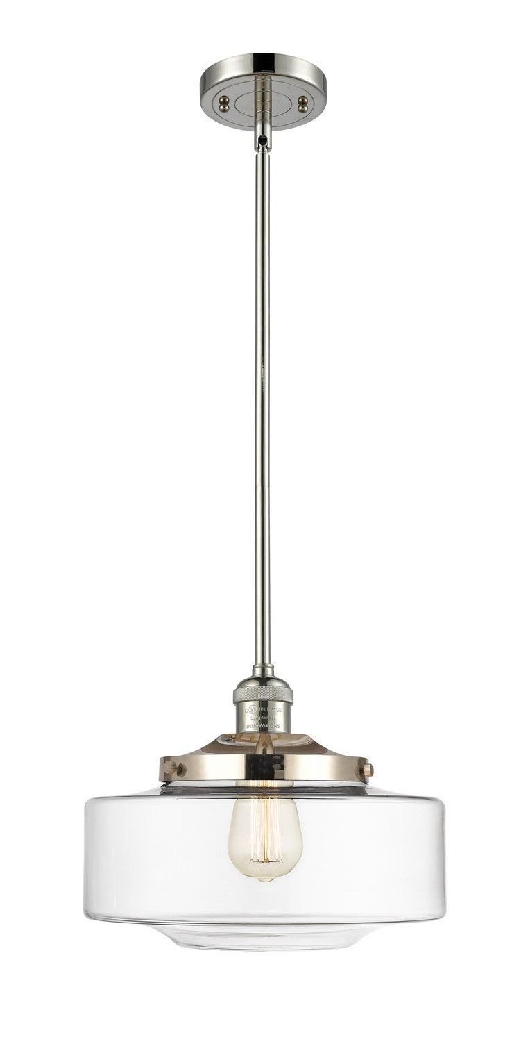 Innovations - 201S-PN-G692-12 - One Light Mini Pendant - Franklin Restoration - Polished Nickel