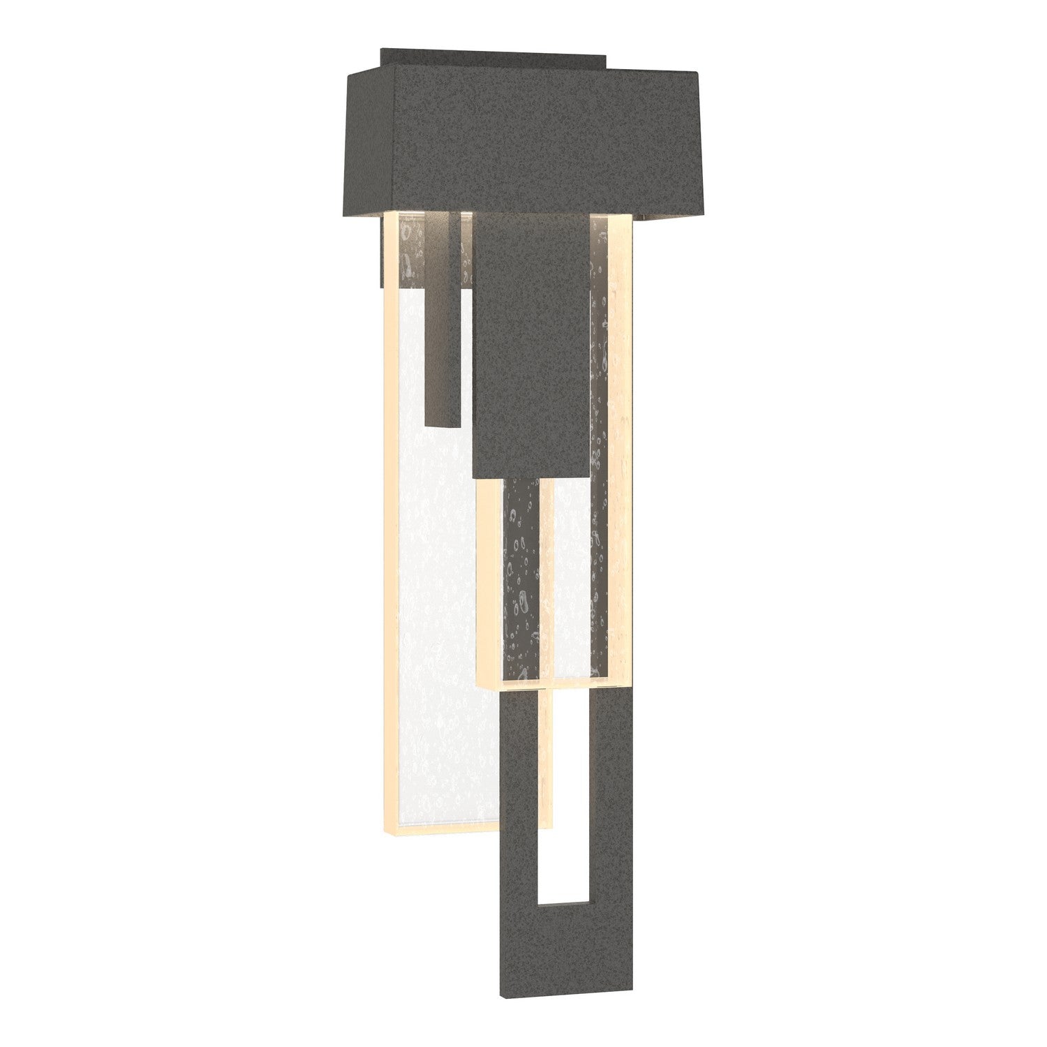 Hubbardton Forge - 302531-LED-RGT-20-II0597 - LED Outdoor Wall Sconce - Rainfall - Coastal Natural Iron