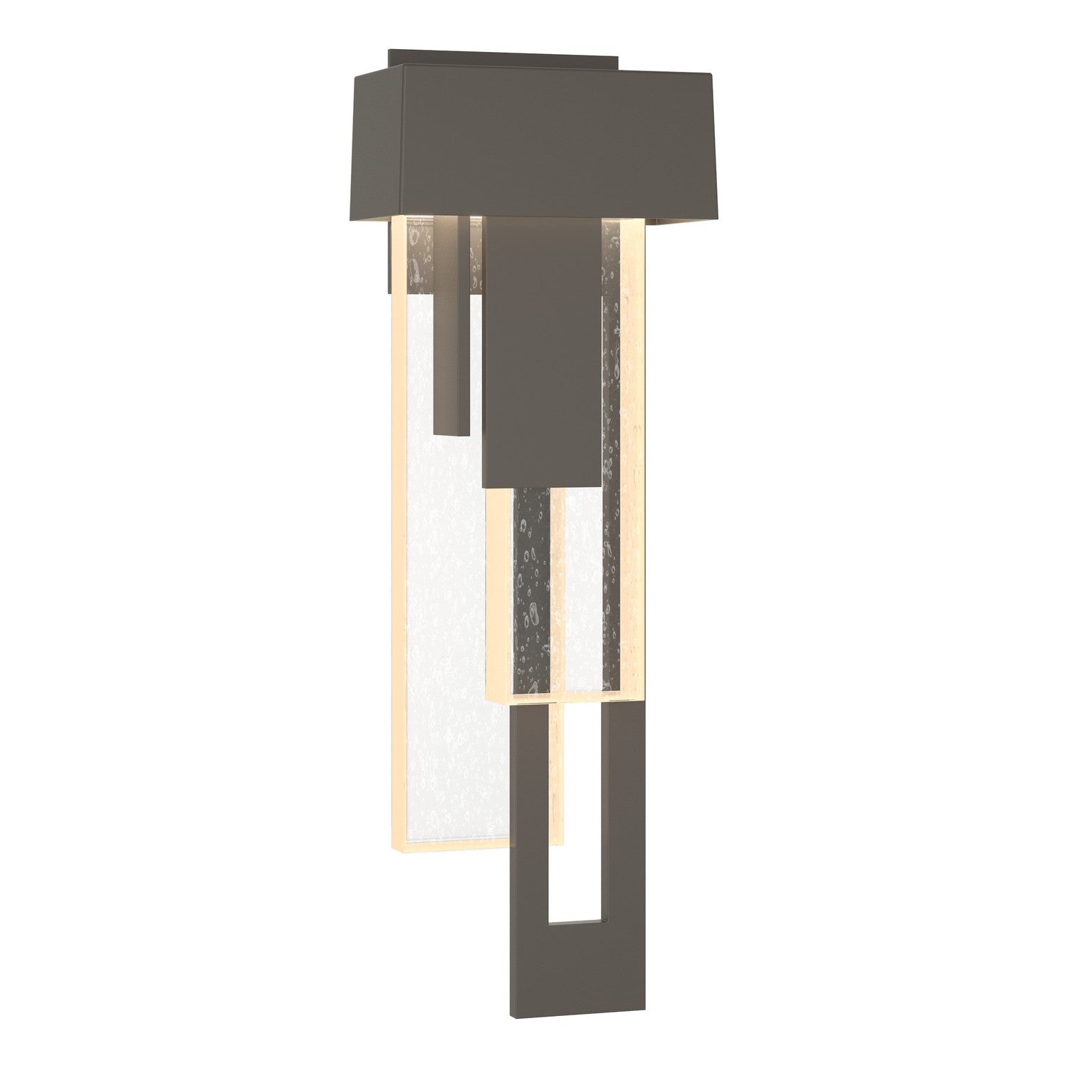 Hubbardton Forge - 302531-LED-RGT-77-II0597 - LED Outdoor Wall Sconce - Rainfall - Coastal Dark Smoke