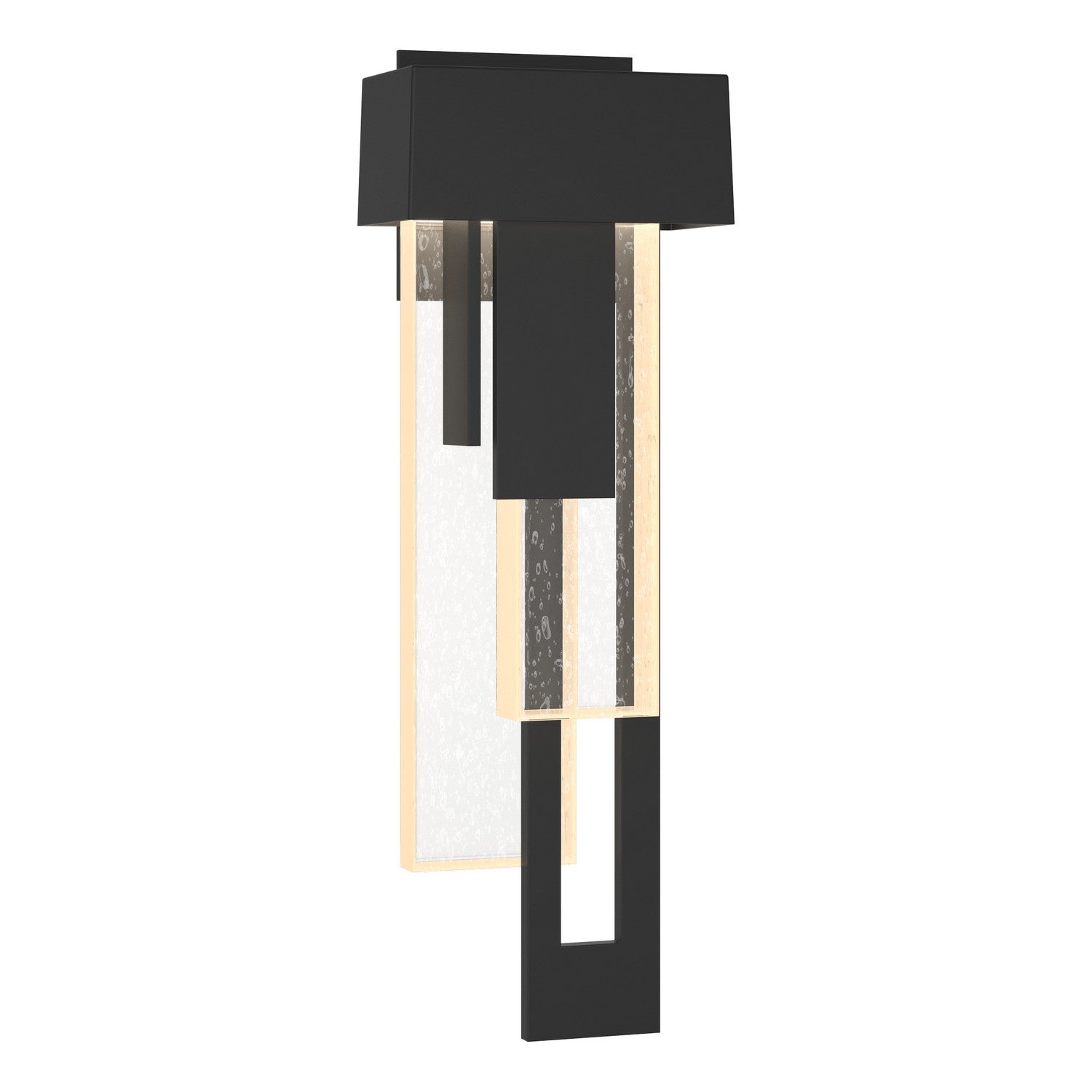 Hubbardton Forge - 302531-LED-RGT-80-II0597 - LED Outdoor Wall Sconce - Rainfall - Coastal Black