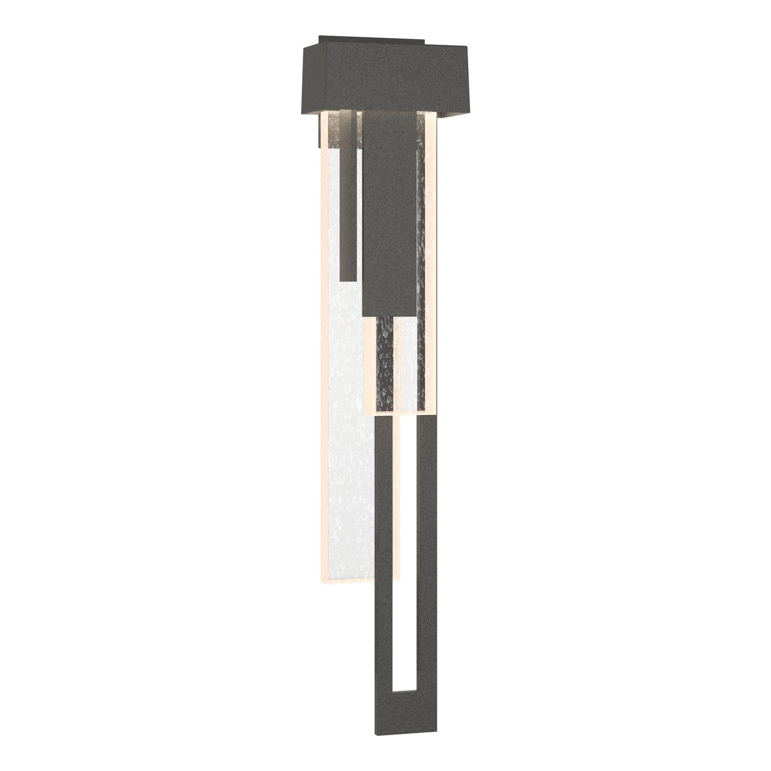 Hubbardton Forge - 302533-LED-RGT-20-II0596 - LED Outdoor Wall Sconce - Rainfall - Coastal Natural Iron