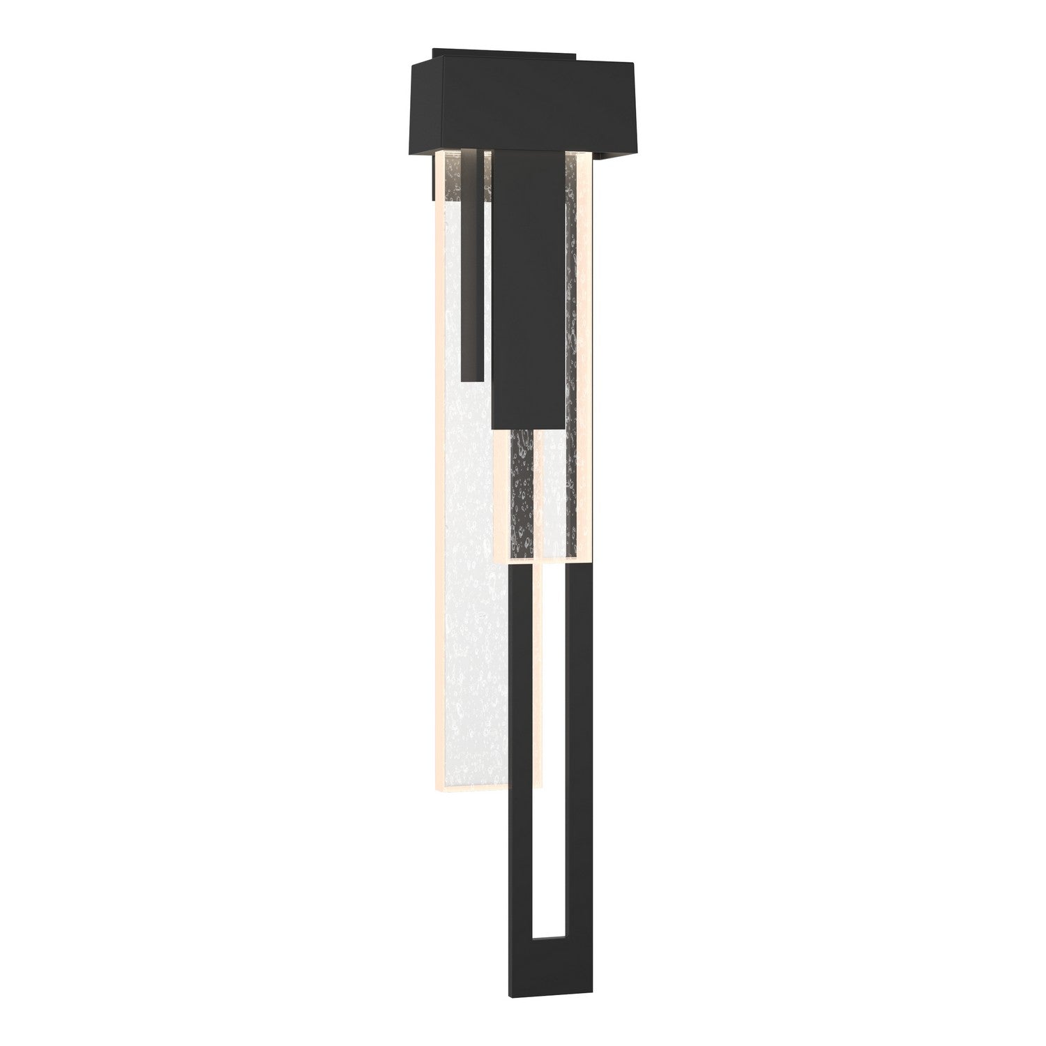 Hubbardton Forge - 302533-LED-RGT-80-II0596 - LED Outdoor Wall Sconce - Rainfall - Coastal Black