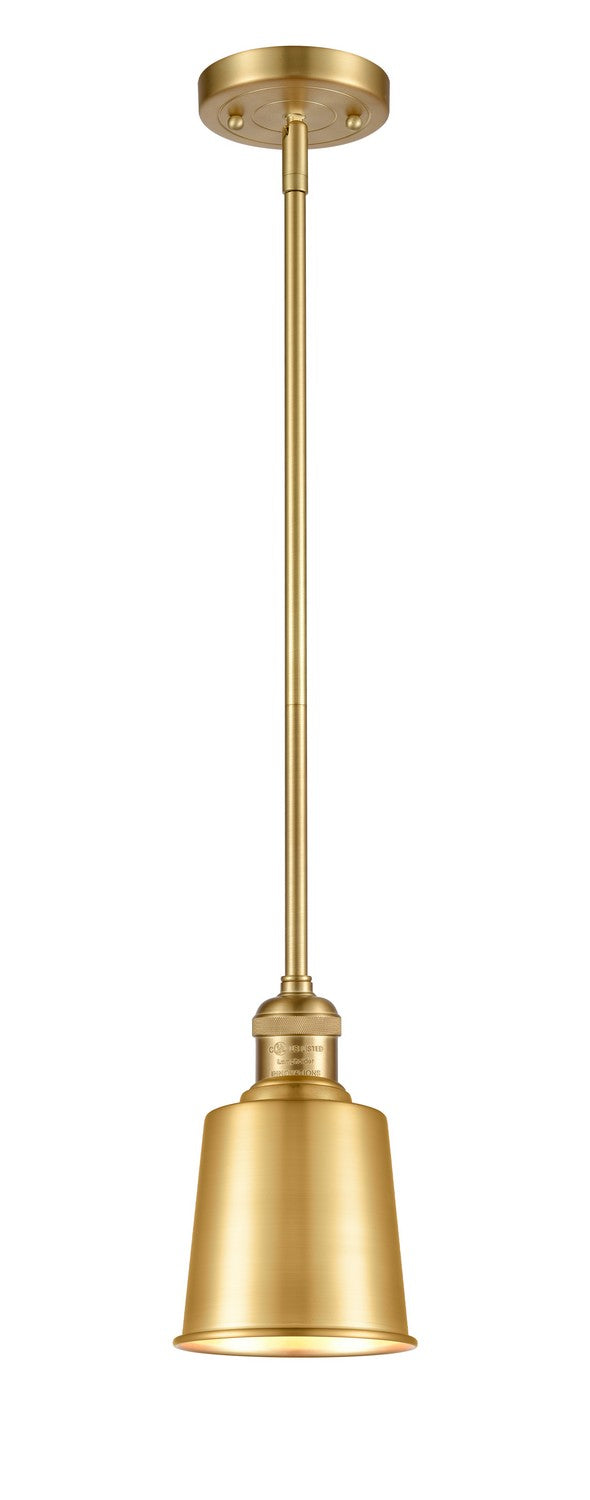 Innovations - 201S-SG-M9-SG - One Light Mini Pendant - Franklin Restoration - Satin Gold