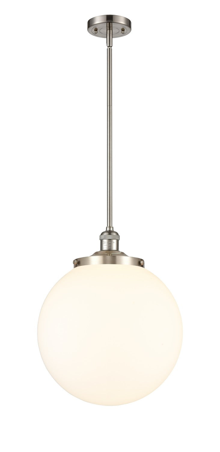 Innovations - 201S-SN-G201-14 - One Light Pendant - Franklin Restoration - Brushed Satin Nickel
