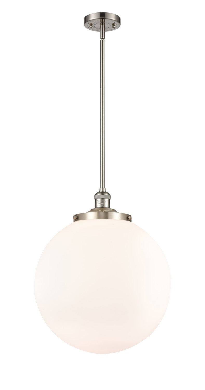 Innovations - 201S-SN-G201-16 - One Light Pendant - Franklin Restoration - Brushed Satin Nickel