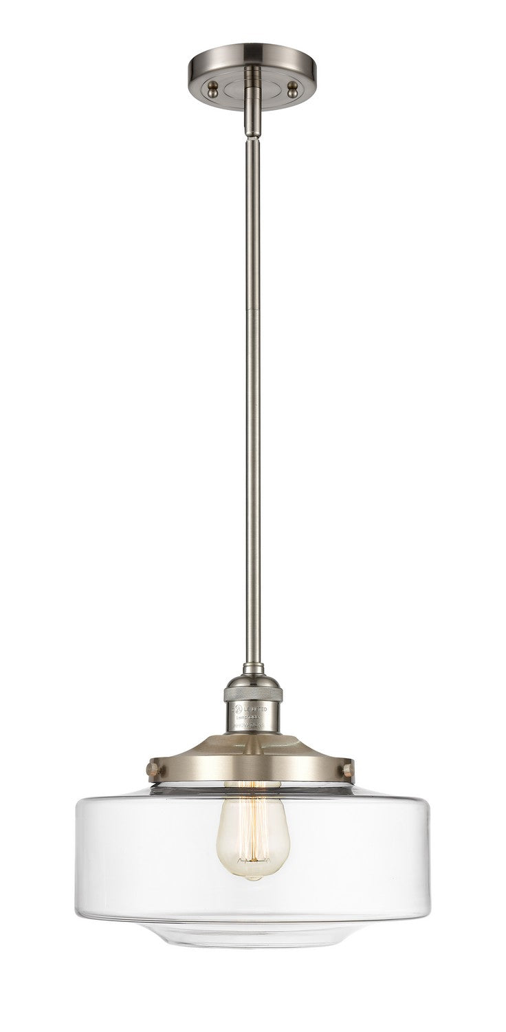 Innovations - 201S-SN-G692-12 - One Light Mini Pendant - Franklin Restoration - Brushed Satin Nickel