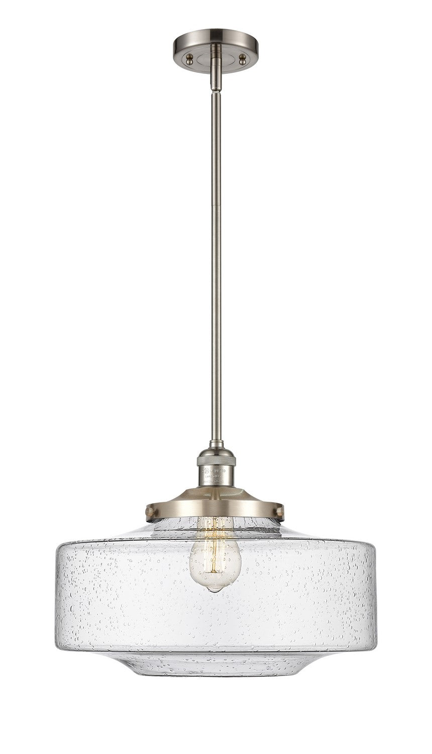 Innovations - 201S-SN-G694-16 - One Light Mini Pendant - Franklin Restoration - Brushed Satin Nickel