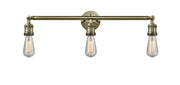 Innovations - 205-AB - Three Light Bath Vanity - Franklin Restoration - Antique Brass
