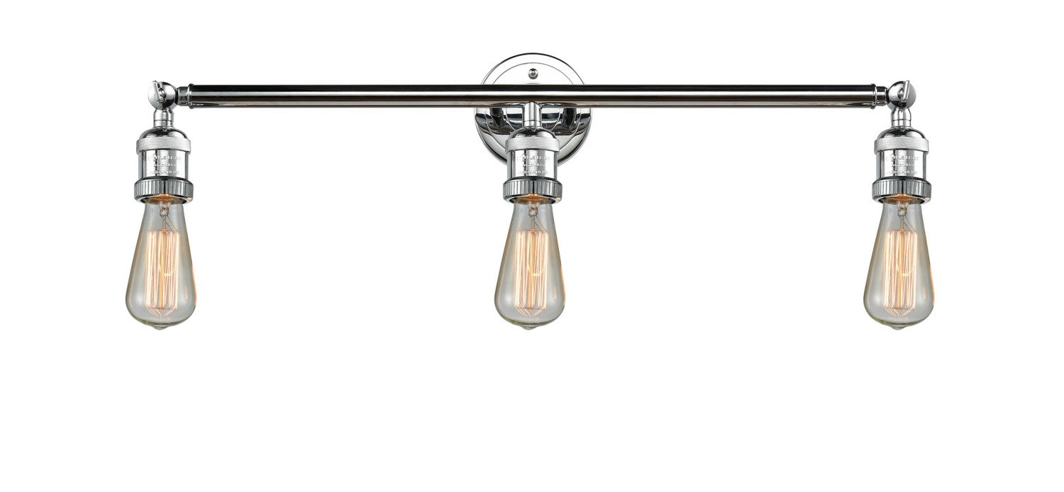 Innovations - 205-PC - Three Light Bath Vanity - Franklin Restoration - Polished Chrome