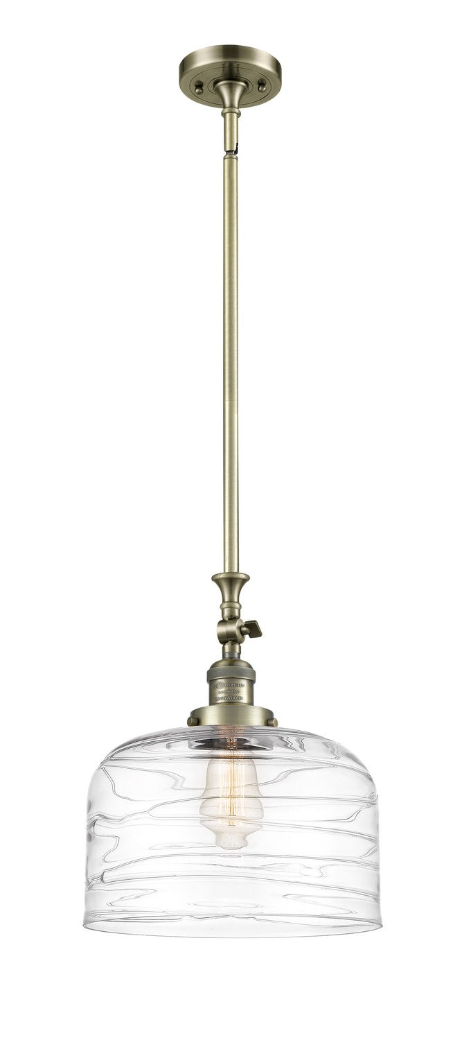 Innovations - 206-AB-G713-L - One Light Mini Pendant - Franklin Restoration - Antique Brass