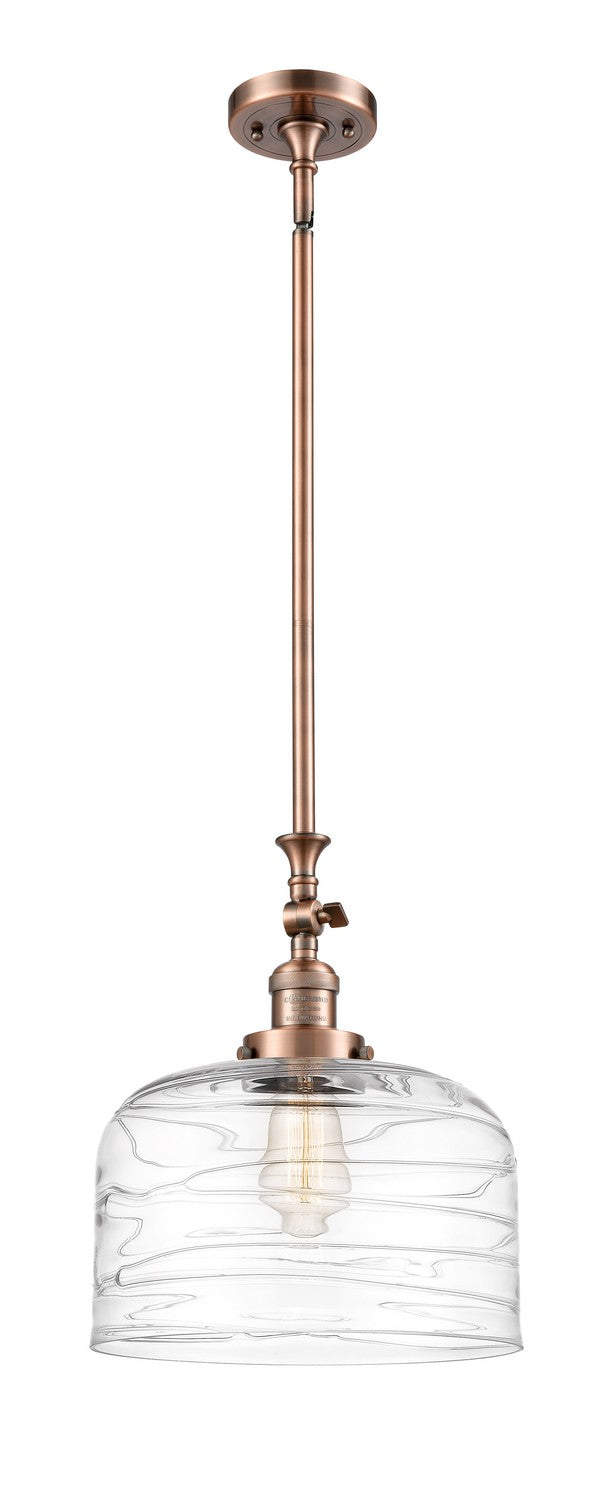 Innovations - 206-AC-G713-L - One Light Mini Pendant - Franklin Restoration - Antique Copper