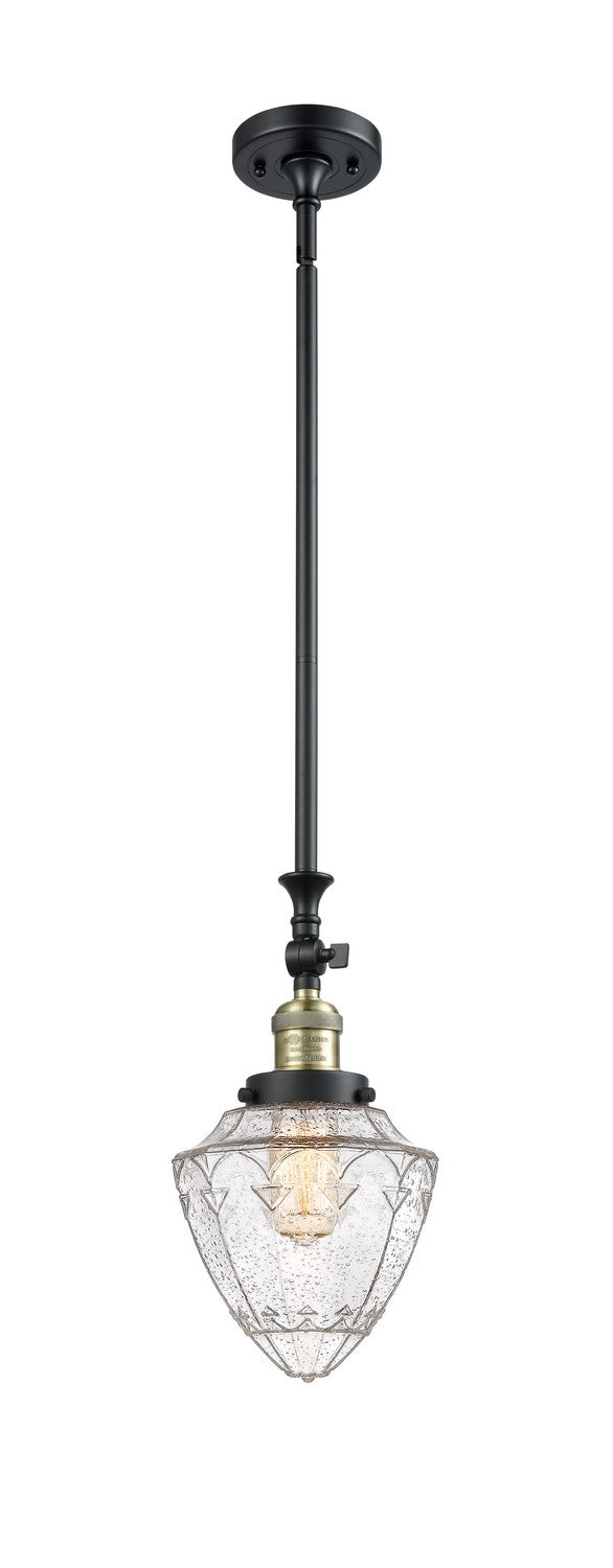 Innovations - 206-BAB-G664-7 - One Light Mini Pendant - Franklin Restoration - Black Antique Brass