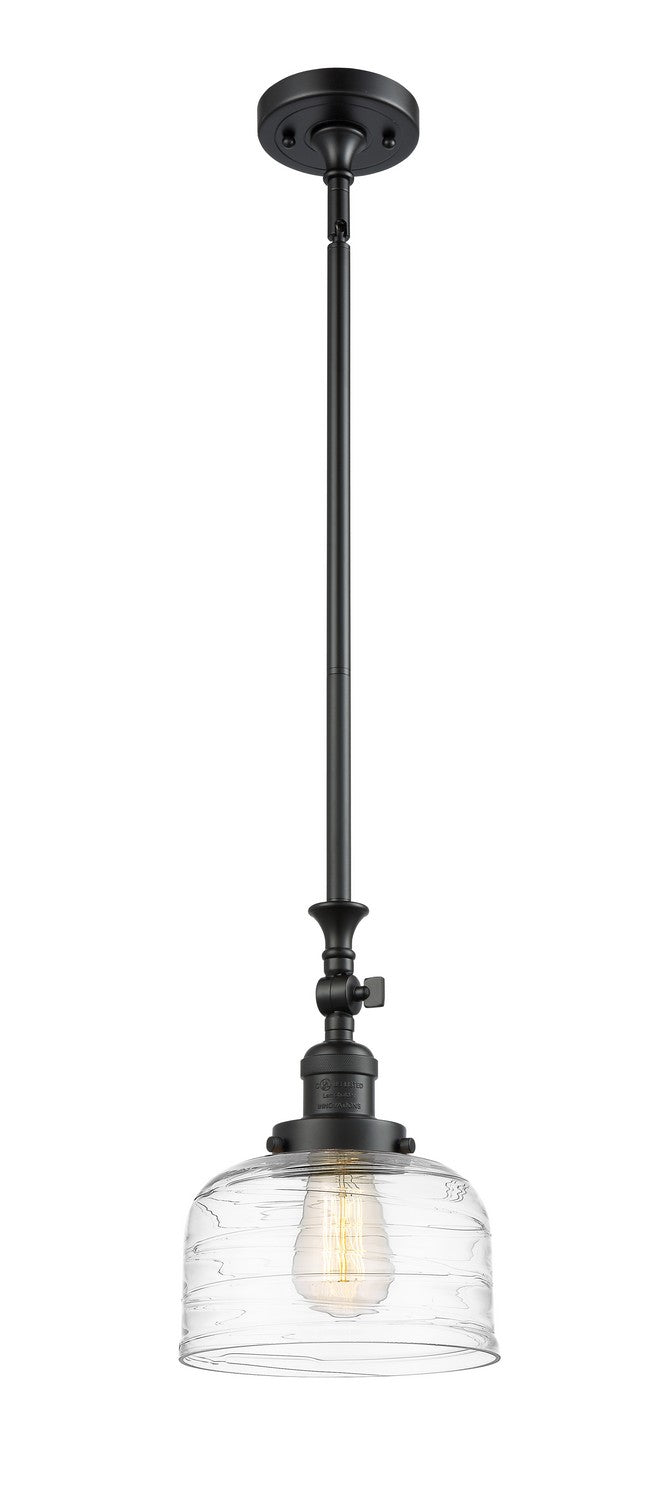 Innovations - 206-BK-G713 - One Light Mini Pendant - Franklin Restoration - Matte Black