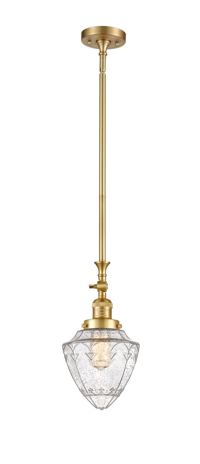Innovations - 206-SG-G664-7 - One Light Mini Pendant - Franklin Restoration - Satin Gold