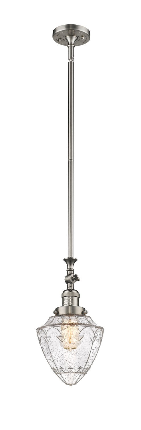 Innovations - 206-SN-G664-7 - One Light Mini Pendant - Franklin Restoration - Brushed Satin Nickel