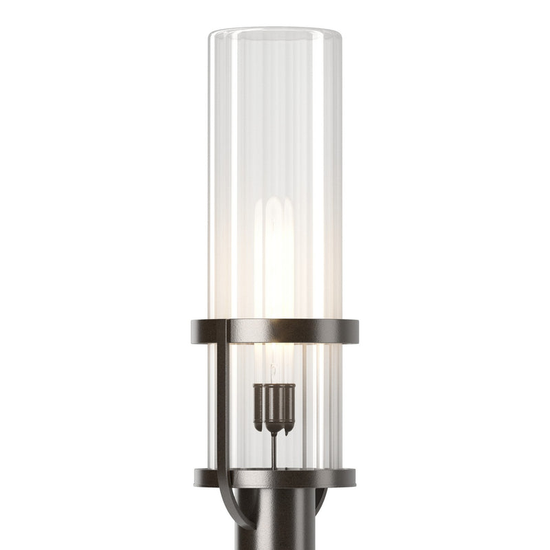 Hubbardton Forge - 342025-SKT-14-ZM0745 - One Light Outdoor Post Mount - Alcove - Coastal Oil Rubbed Bronze