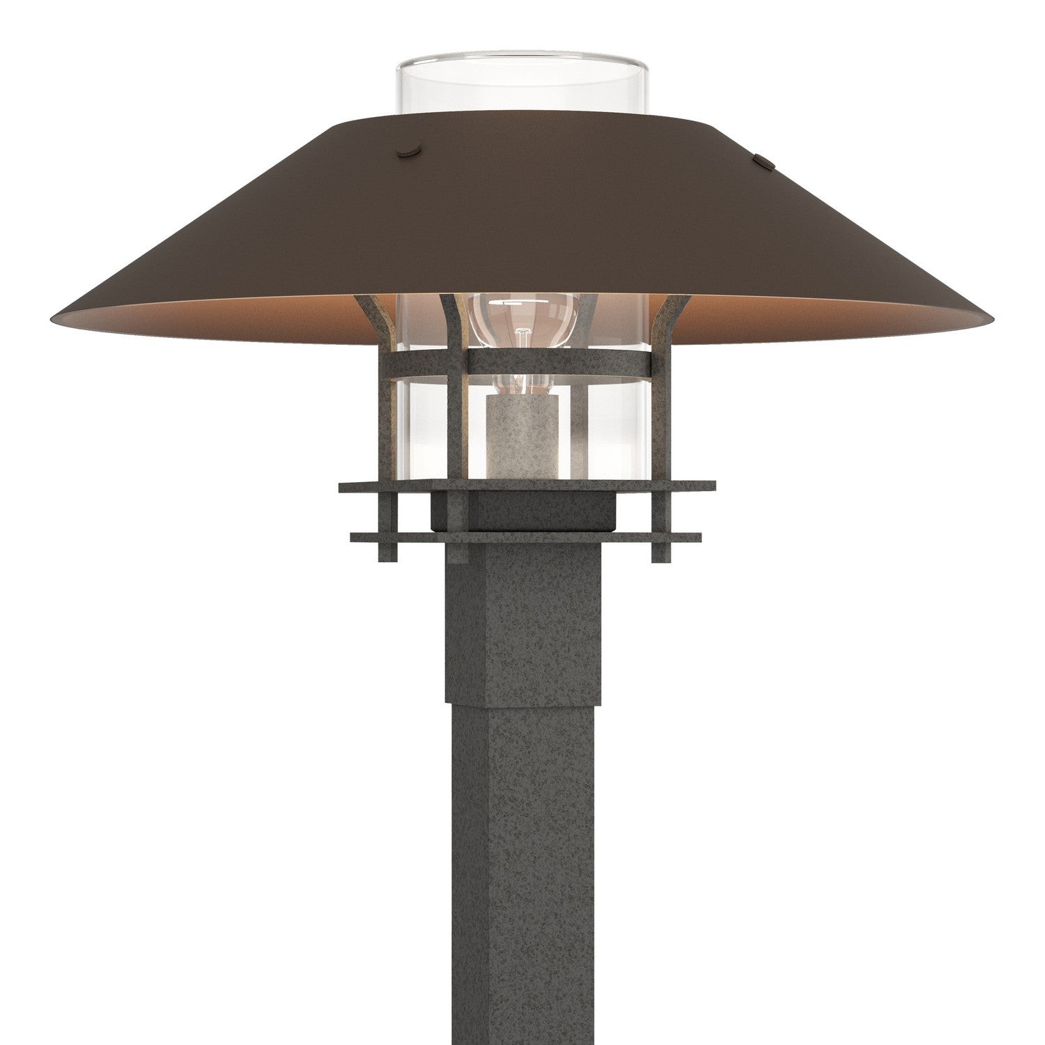 Hubbardton Forge - 344227-SKT-20-75-ZM0026 - One Light Outdoor Post Mount - Henry - Coastal Natural Iron