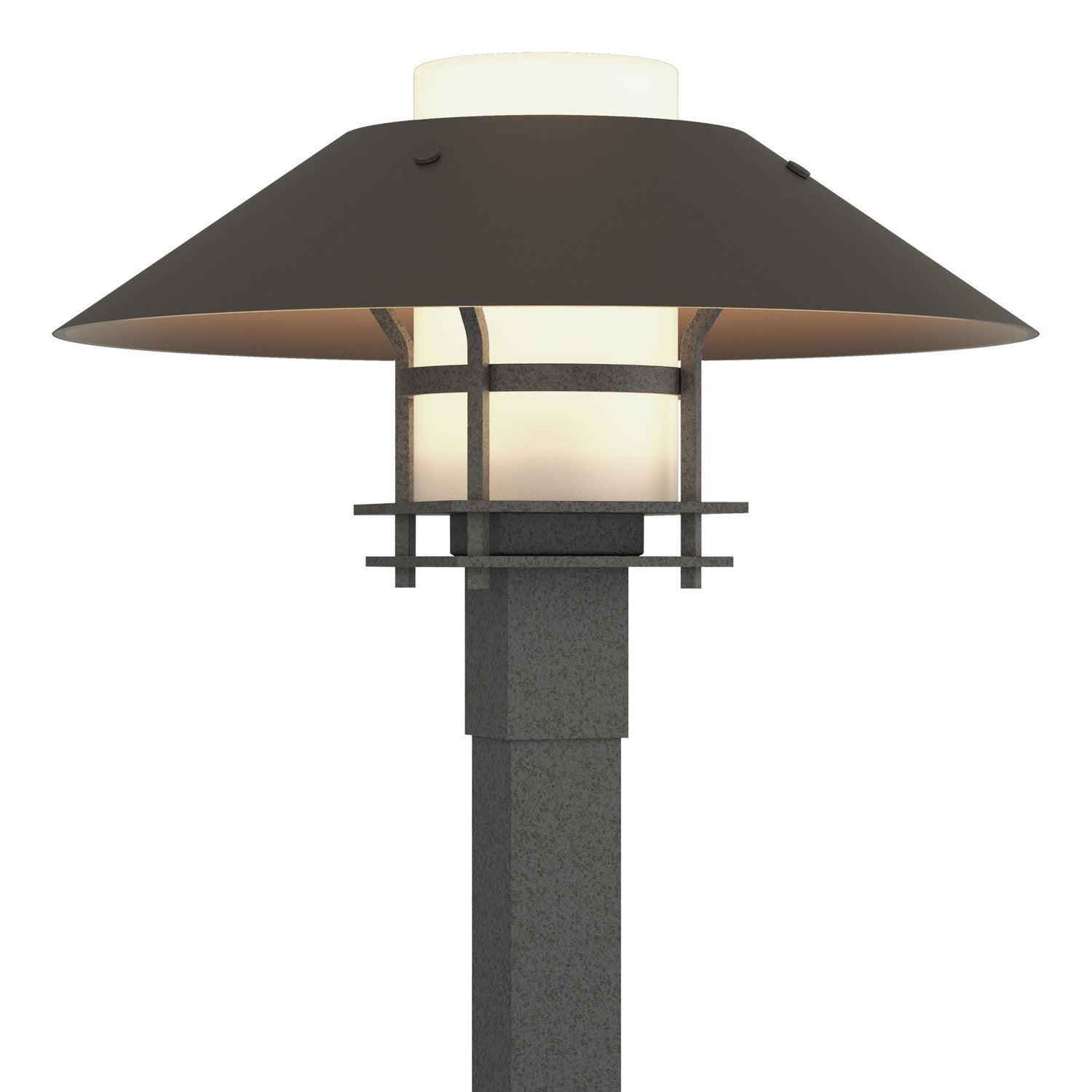 Hubbardton Forge - 344227-SKT-20-77-GG0026 - One Light Outdoor Post Mount - Henry - Coastal Natural Iron