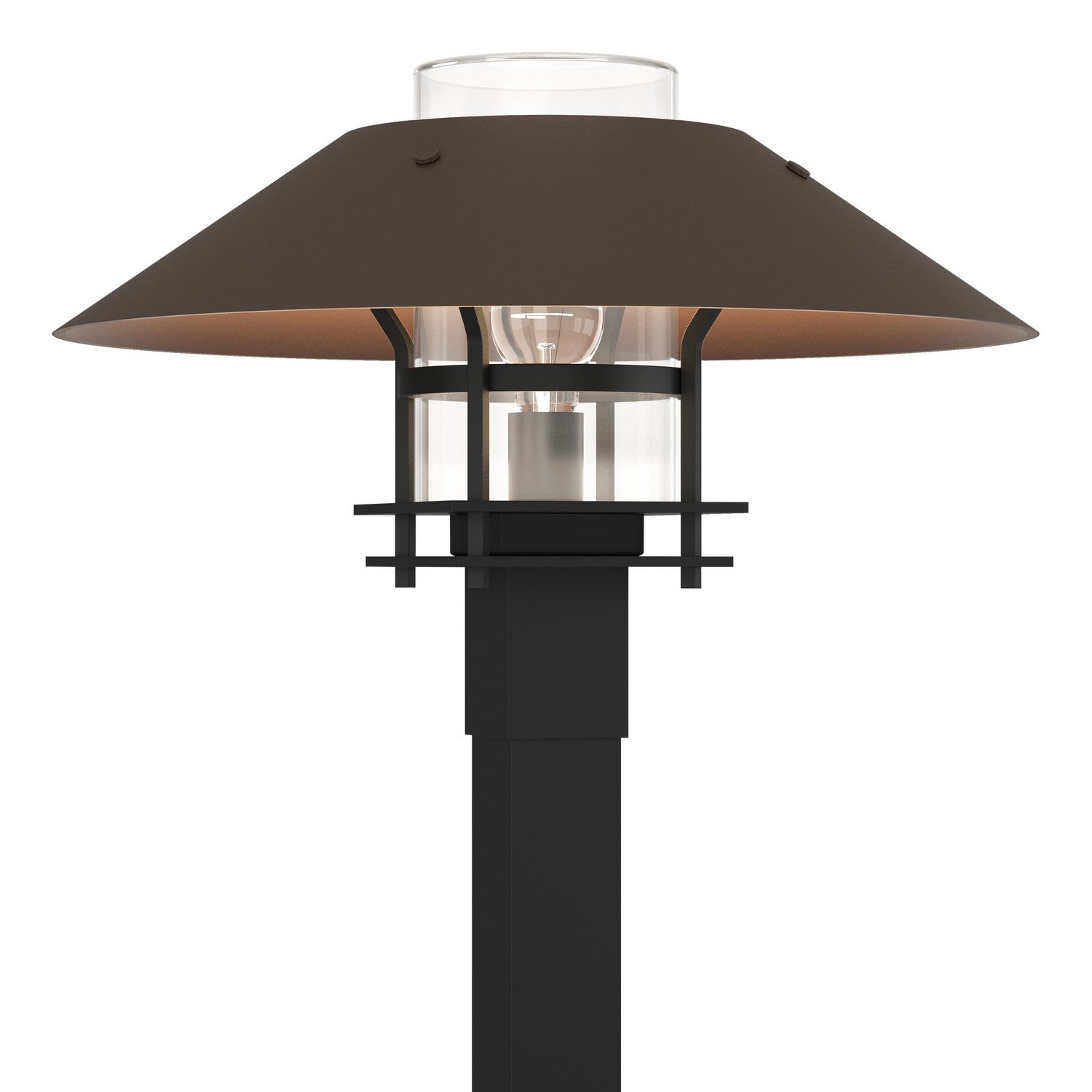 Hubbardton Forge - 344227-SKT-80-75-ZM0026 - One Light Outdoor Post Mount - Henry - Coastal Black