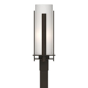 Hubbardton Forge - 347288-SKT-14-GG0040 - One Light Outdoor Post Mount - Vertical Bar - Coastal Oil Rubbed Bronze