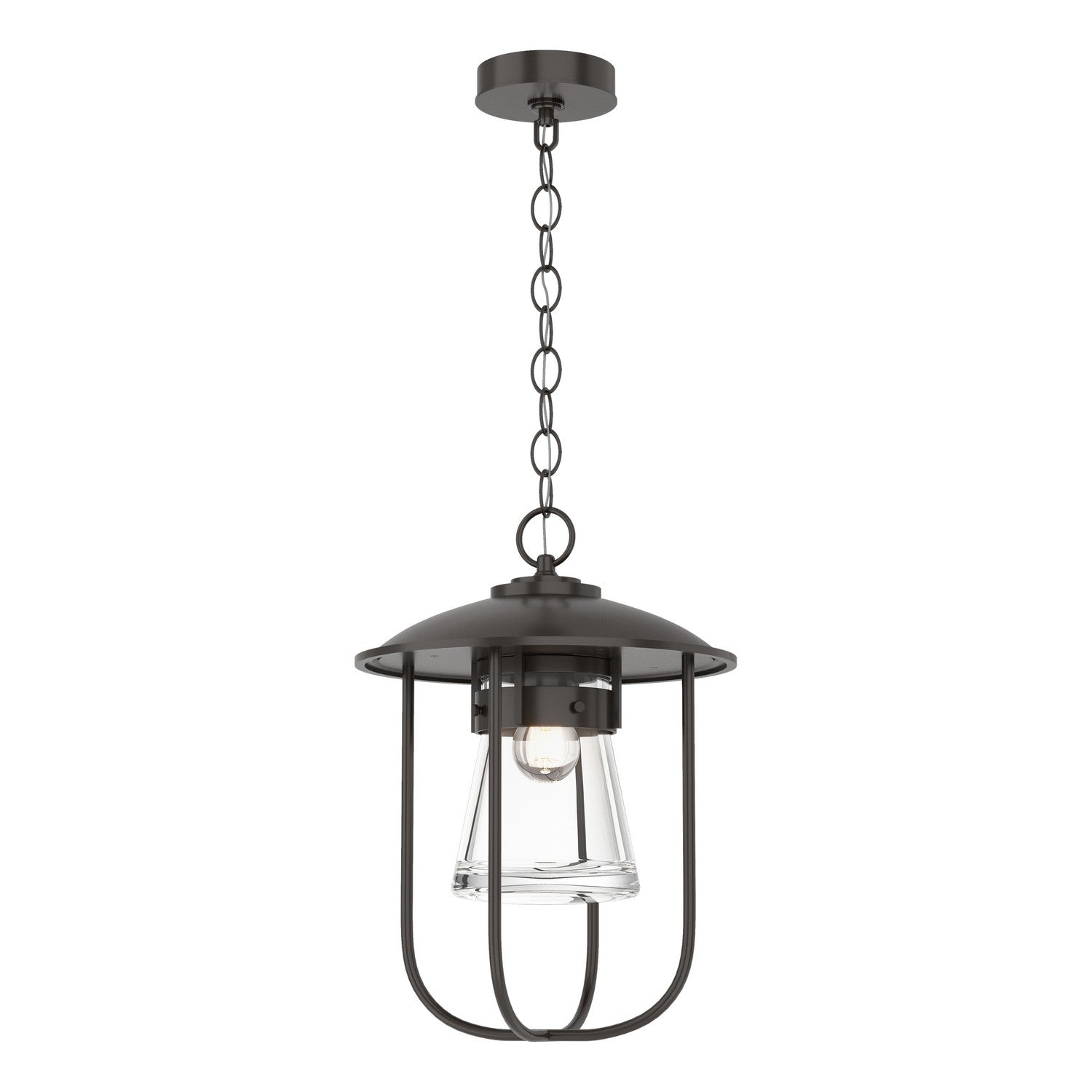 Hubbardton Forge - 356010-SKT-14-ZM0467 - One Light Outdoor Pendant - Erlenmeyer - Coastal Oil Rubbed Bronze