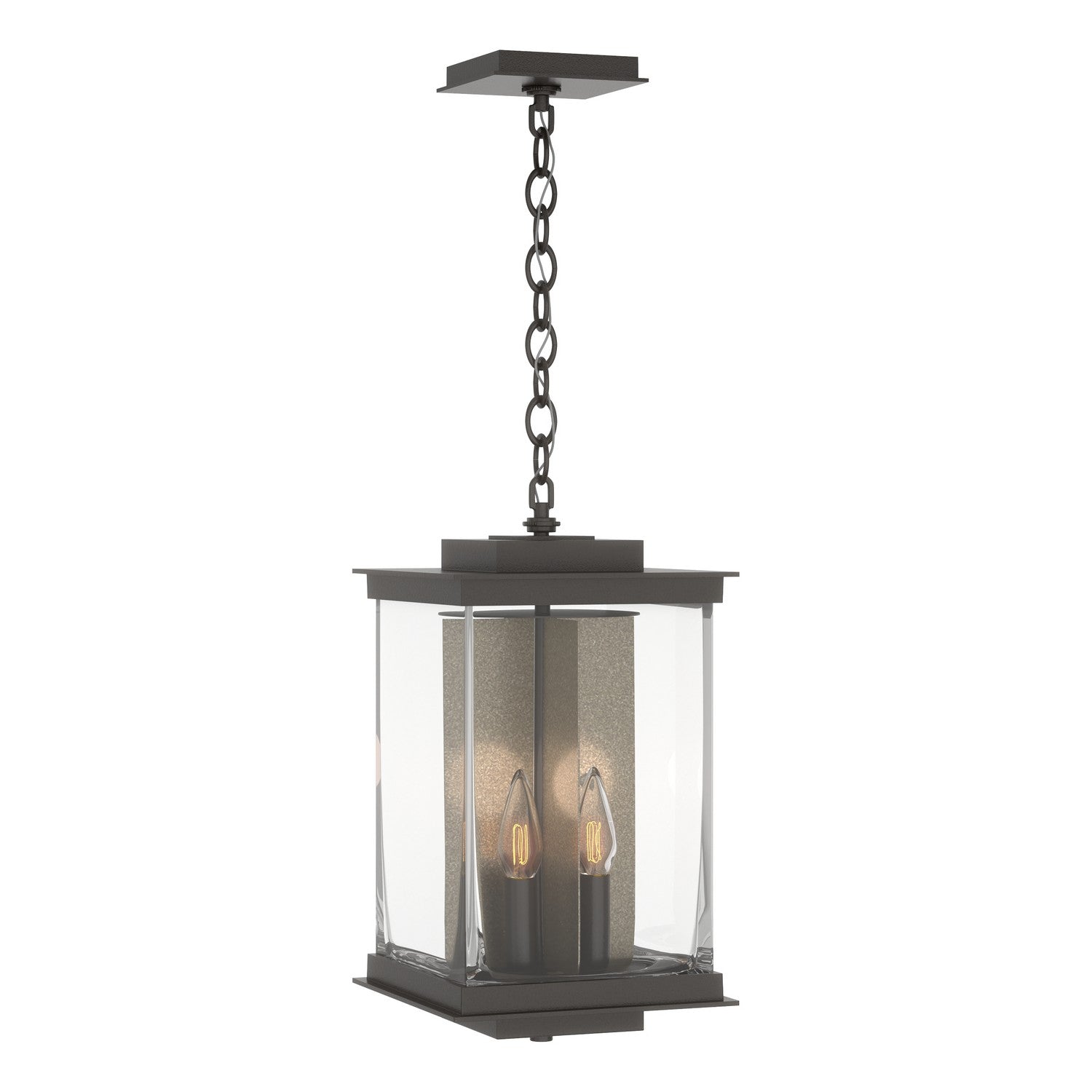 Hubbardton Forge - 356840-SKT-14-83-ZM0703 - Four Light Outdoor Lantern - Kingston - Coastal Oil Rubbed Bronze