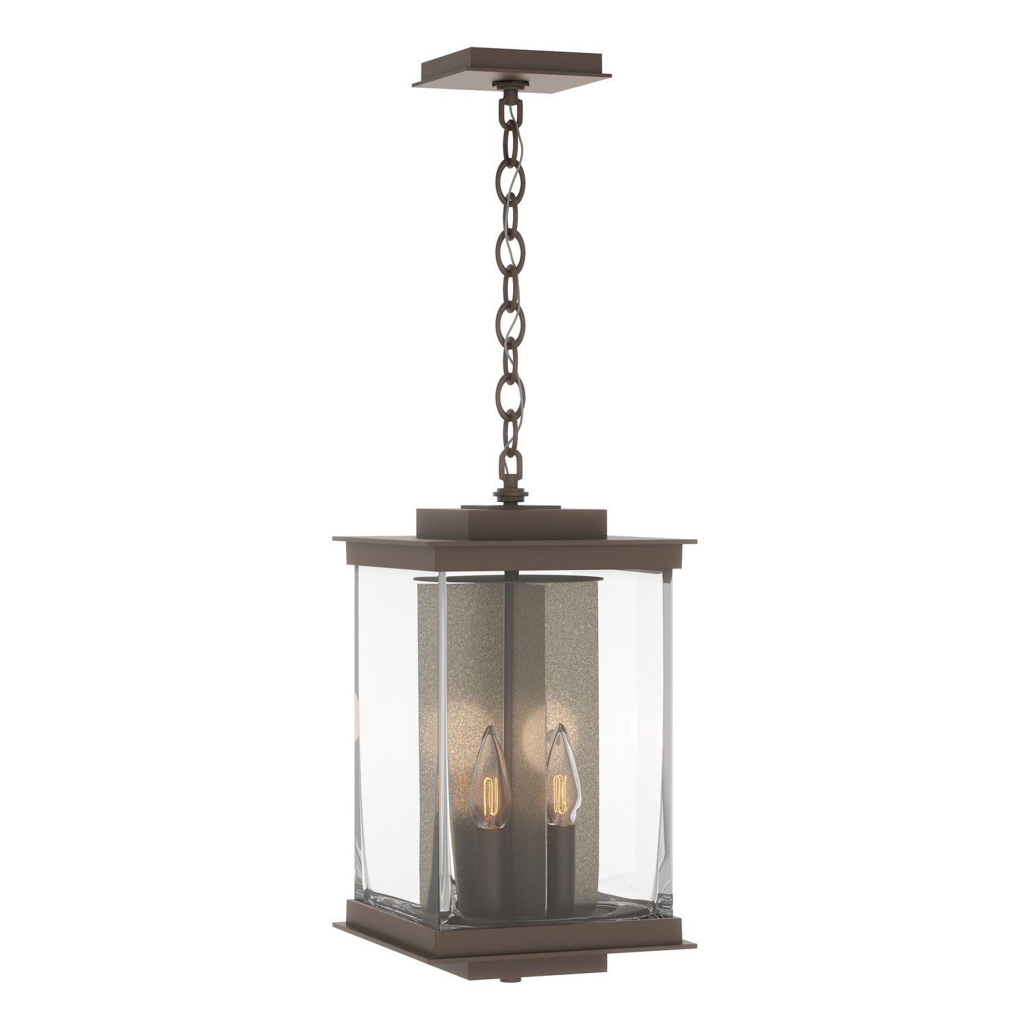 Hubbardton Forge - 356840-SKT-75-83-ZM0703 - Four Light Outdoor Lantern - Kingston - Coastal Bronze