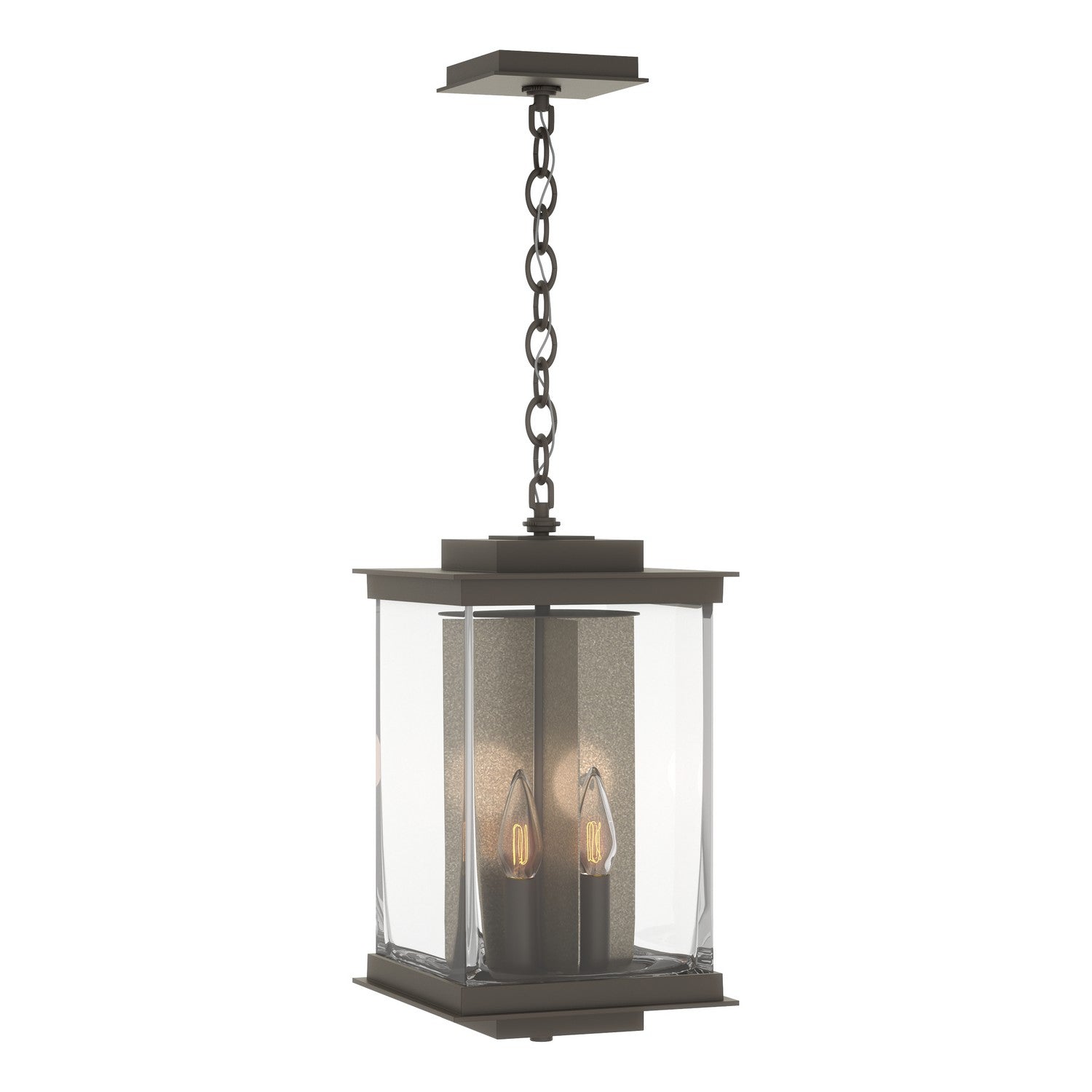 Hubbardton Forge - 356840-SKT-77-83-ZM0703 - Four Light Outdoor Lantern - Kingston - Coastal Dark Smoke