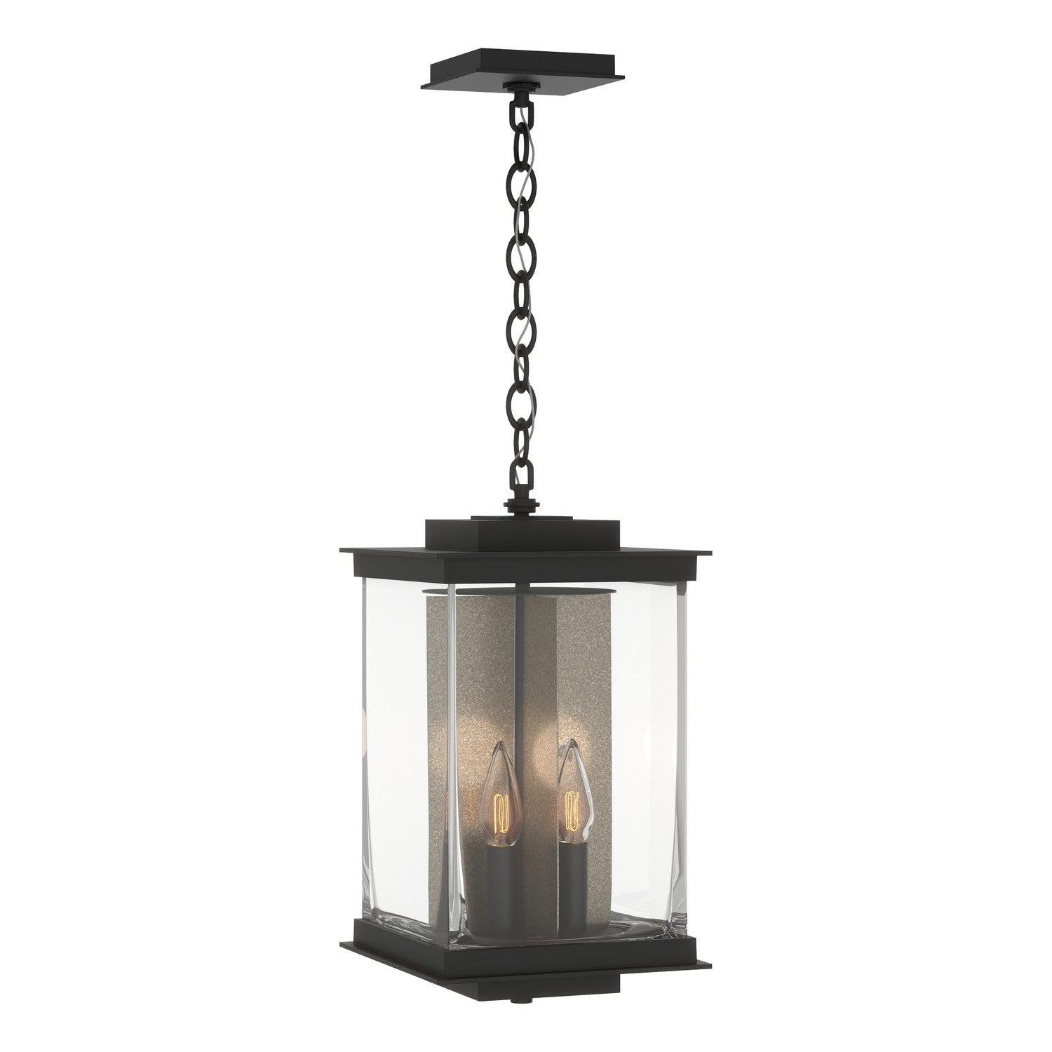 Hubbardton Forge - 356840-SKT-80-83-ZM0703 - Four Light Outdoor Lantern - Kingston - Coastal Black