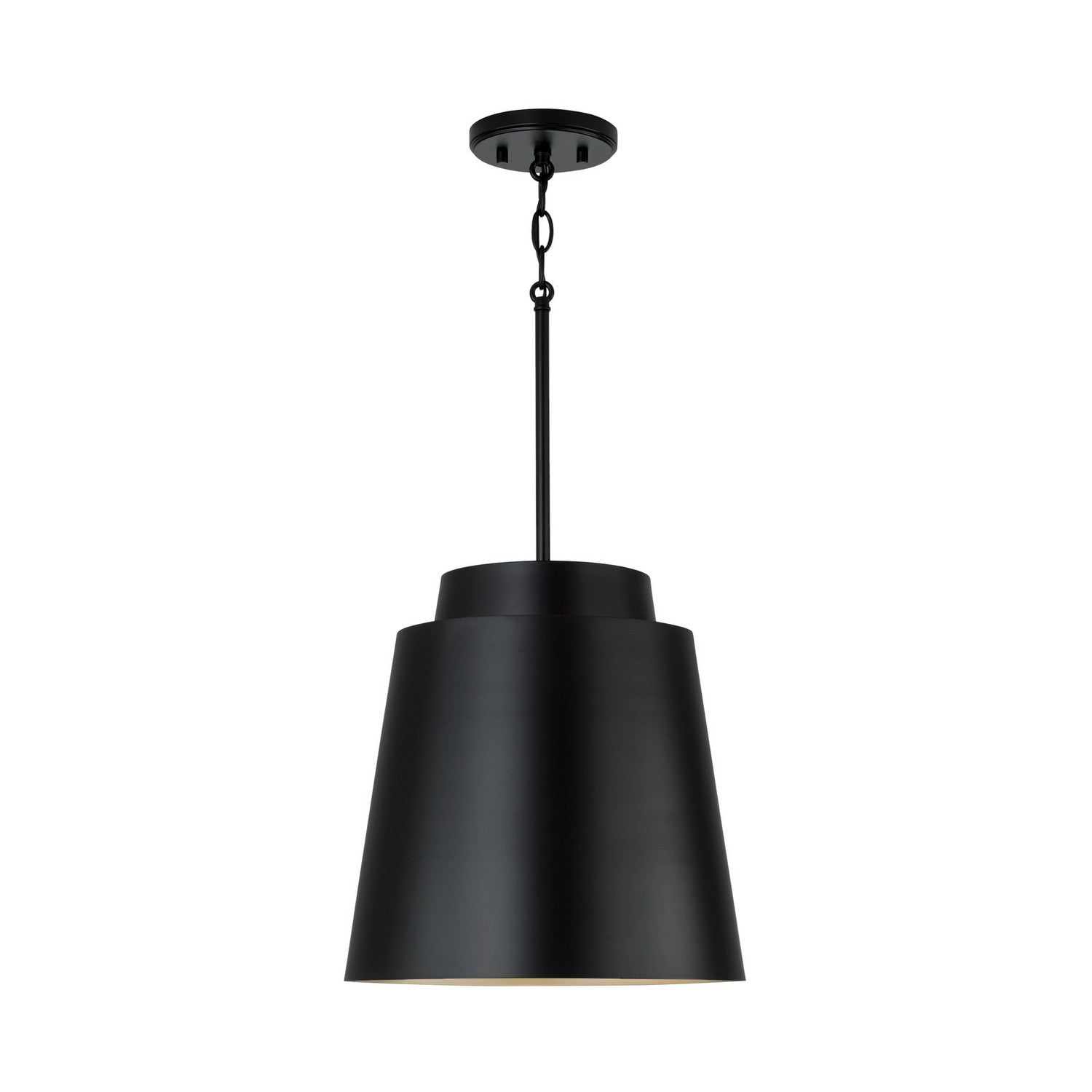 Capital Lighting - AA1034MB - One Light Pendant - Pratt - Matte Black