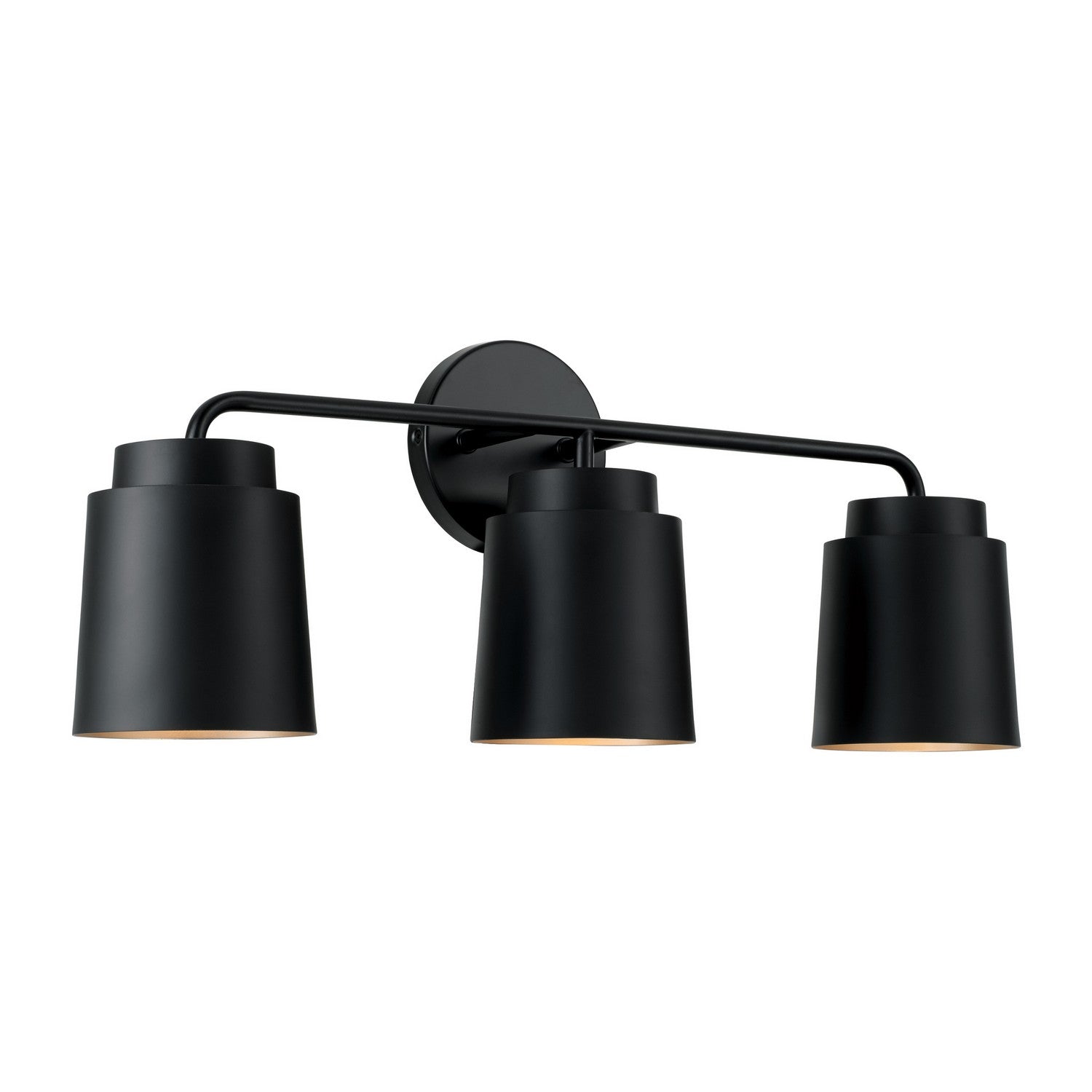 Capital Lighting - AA1036MB - Three Light Vanity - Pratt - Matte Black