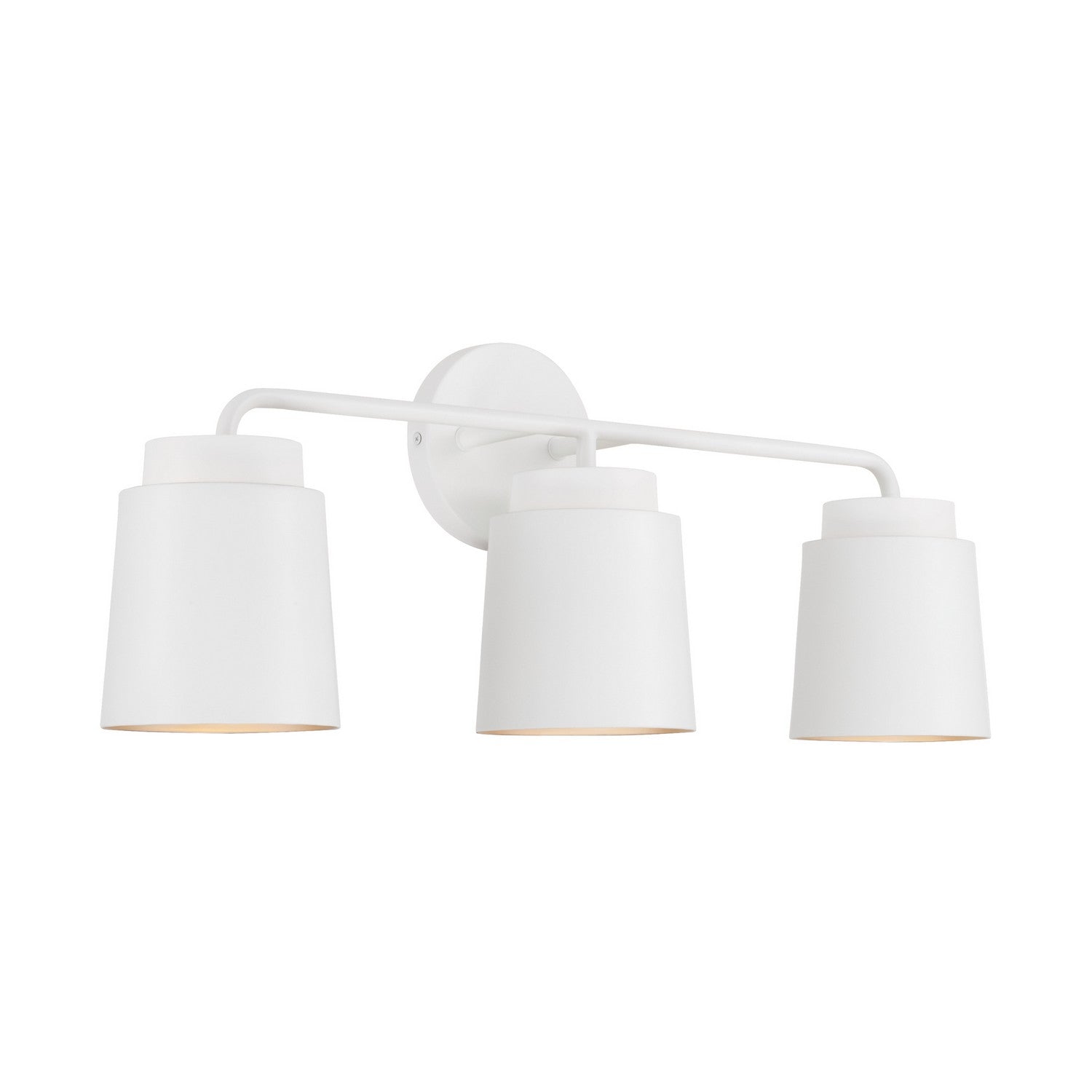 Capital Lighting - AA1036WE - Three Light Vanity - Pratt - Matte White