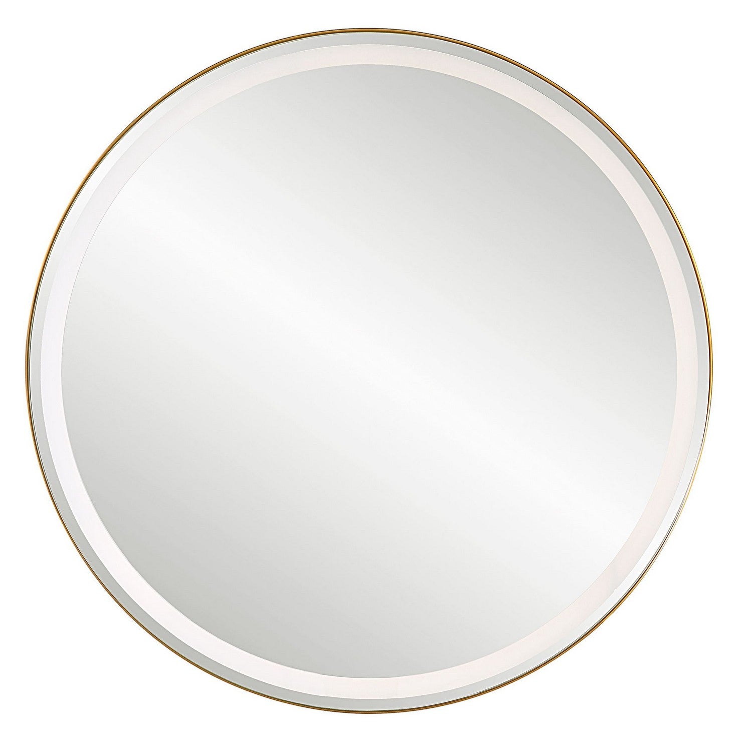 Uttermost - 09947 - Mirror - Crofton - Brushed Brass