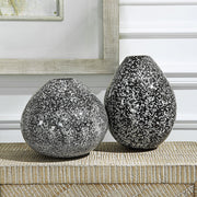 Uttermost - 18097 - Vases, Set/2 - Cosmic - Black And White