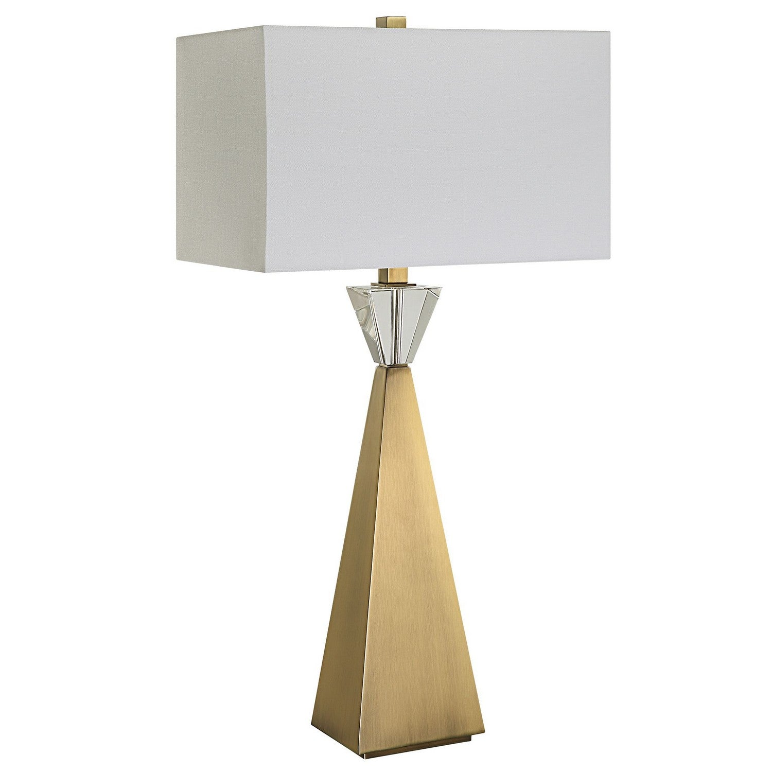 Uttermost - 30244 - One Light Table Lamp - Arete - Antique Brass