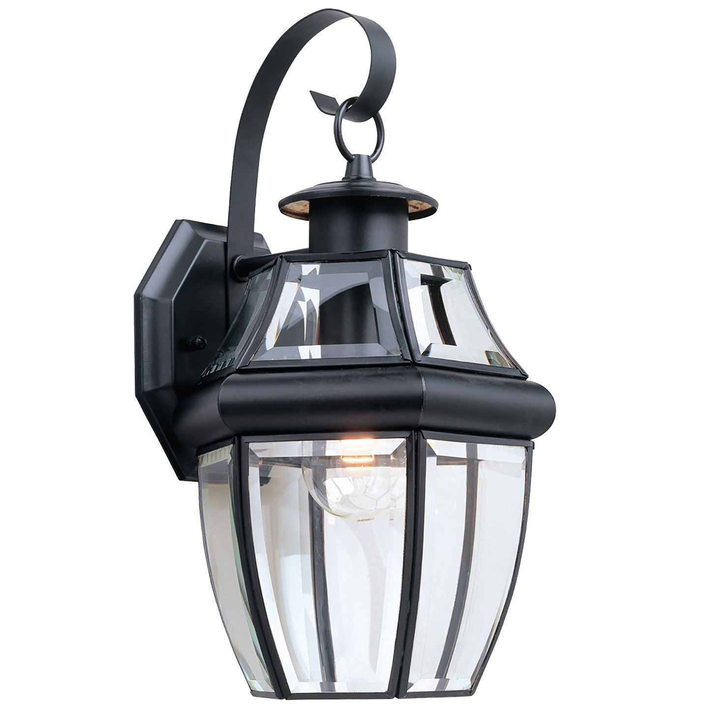 Generation Lighting - 8067-12 - One Light Outdoor Wall Lantern - Lancaster - Black