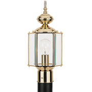 Generation Lighting - 8209-02 - One Light Outdoor Post Lantern - Classico - Polished Brass