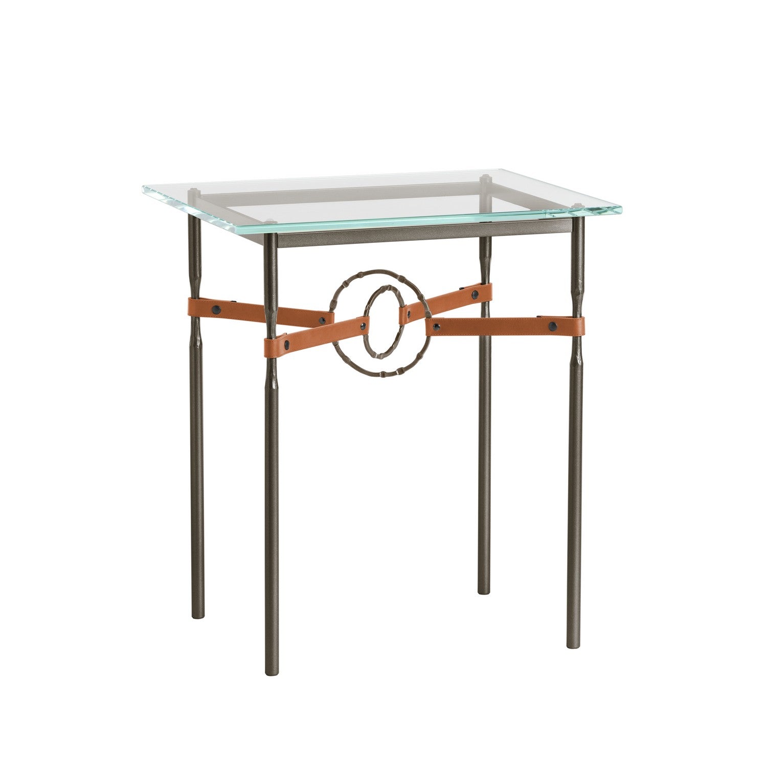 Hubbardton Forge - 750116-14-05-LC-VA0717 - Side Table - Equus - Oil Rubbed Bronze