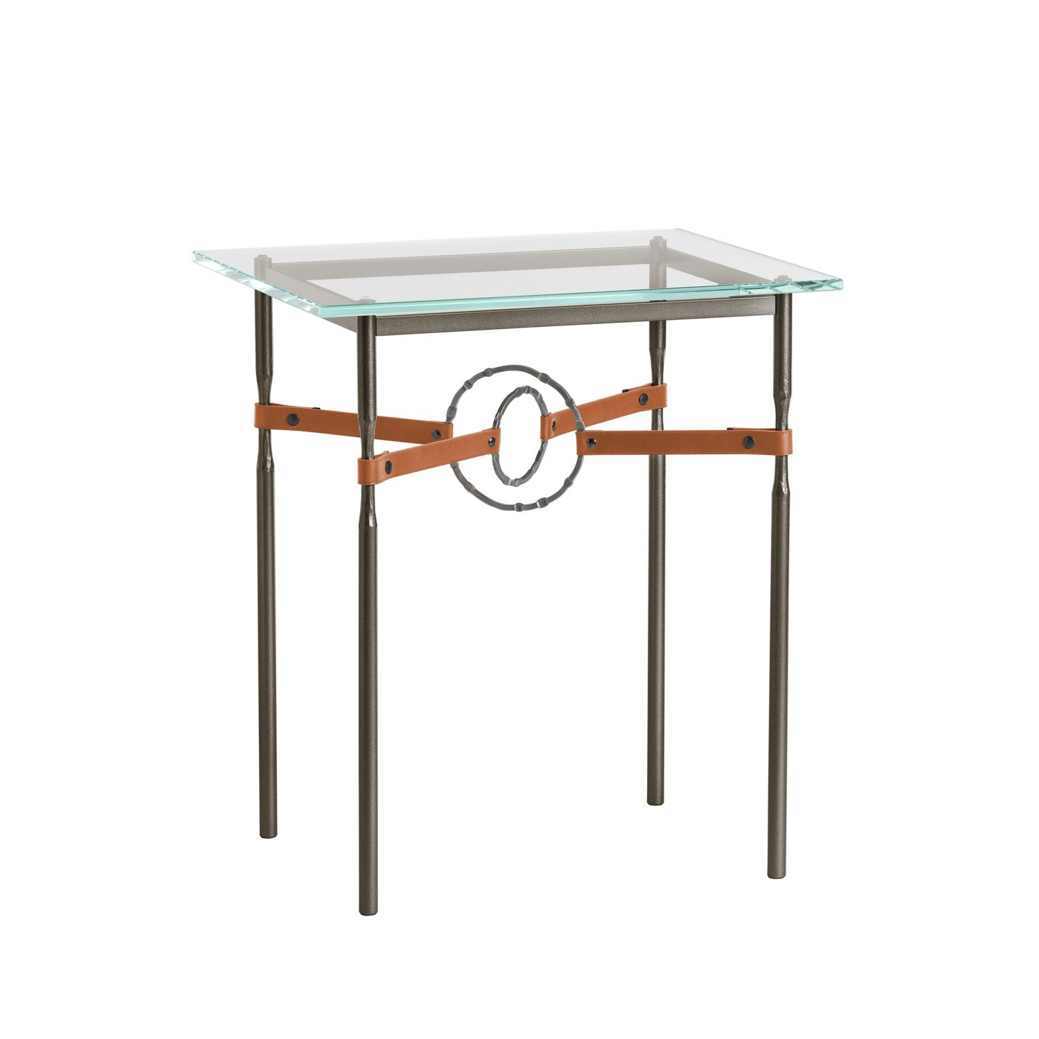 Hubbardton Forge - 750116-14-07-LC-VA0717 - Side Table - Equus - Oil Rubbed Bronze