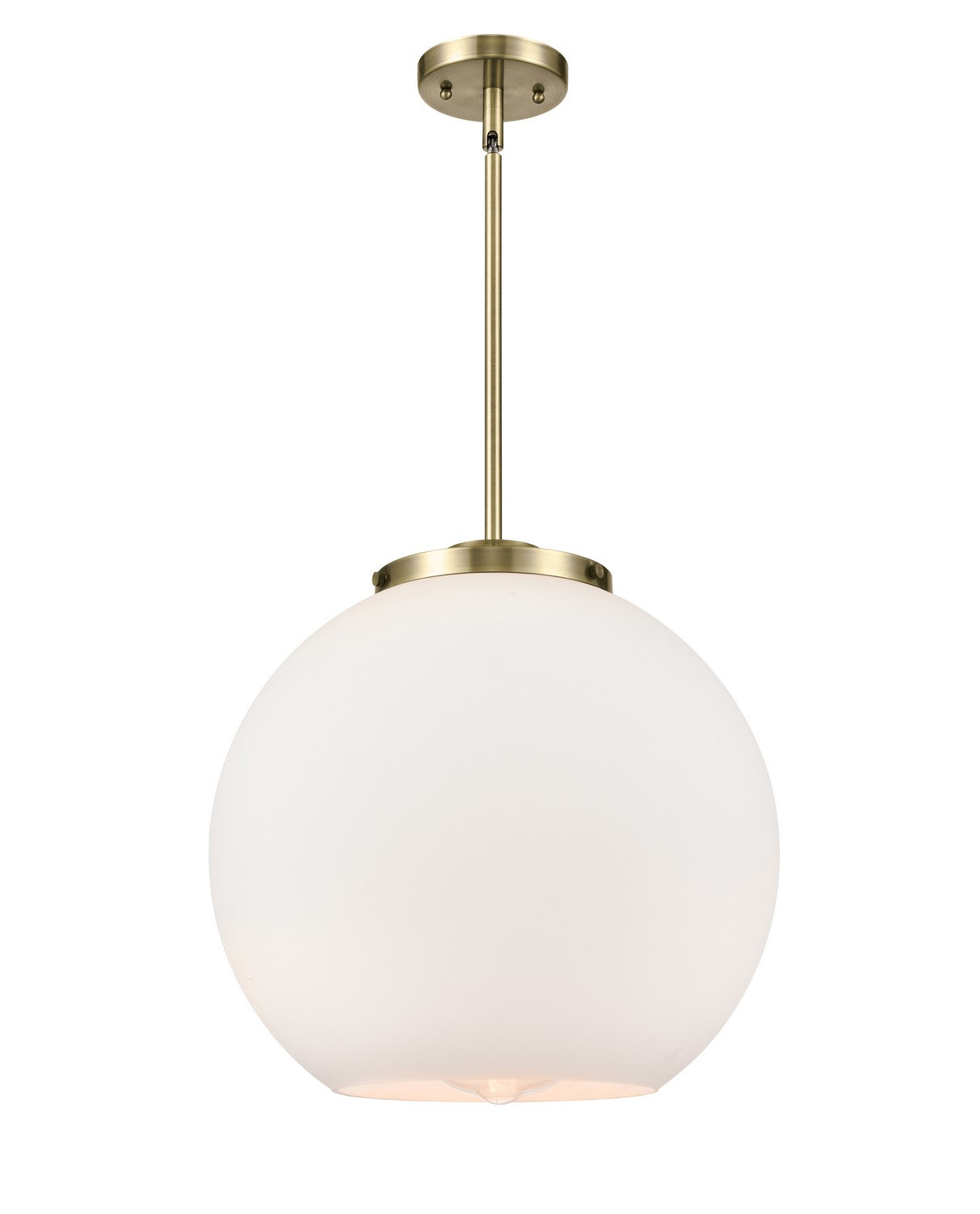 Innovations - 221-1S-AB-G121-16 - One Light Pendant - Essex - Antique Brass