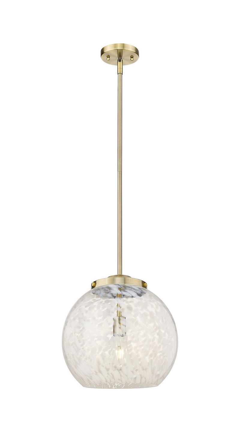 Innovations - 221-1S-AB-G1216-14WM - One Light Pendant - Essex - Antique Brass