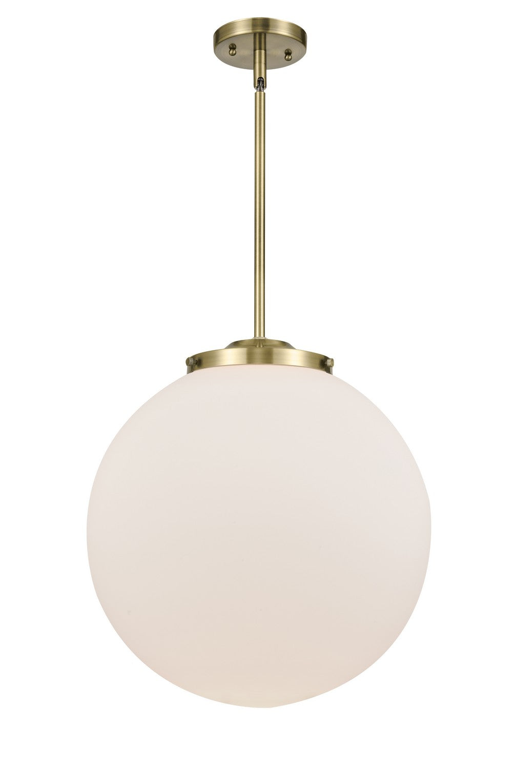 Innovations - 221-1S-AB-G201-16 - One Light Pendant - Essex - Antique Brass