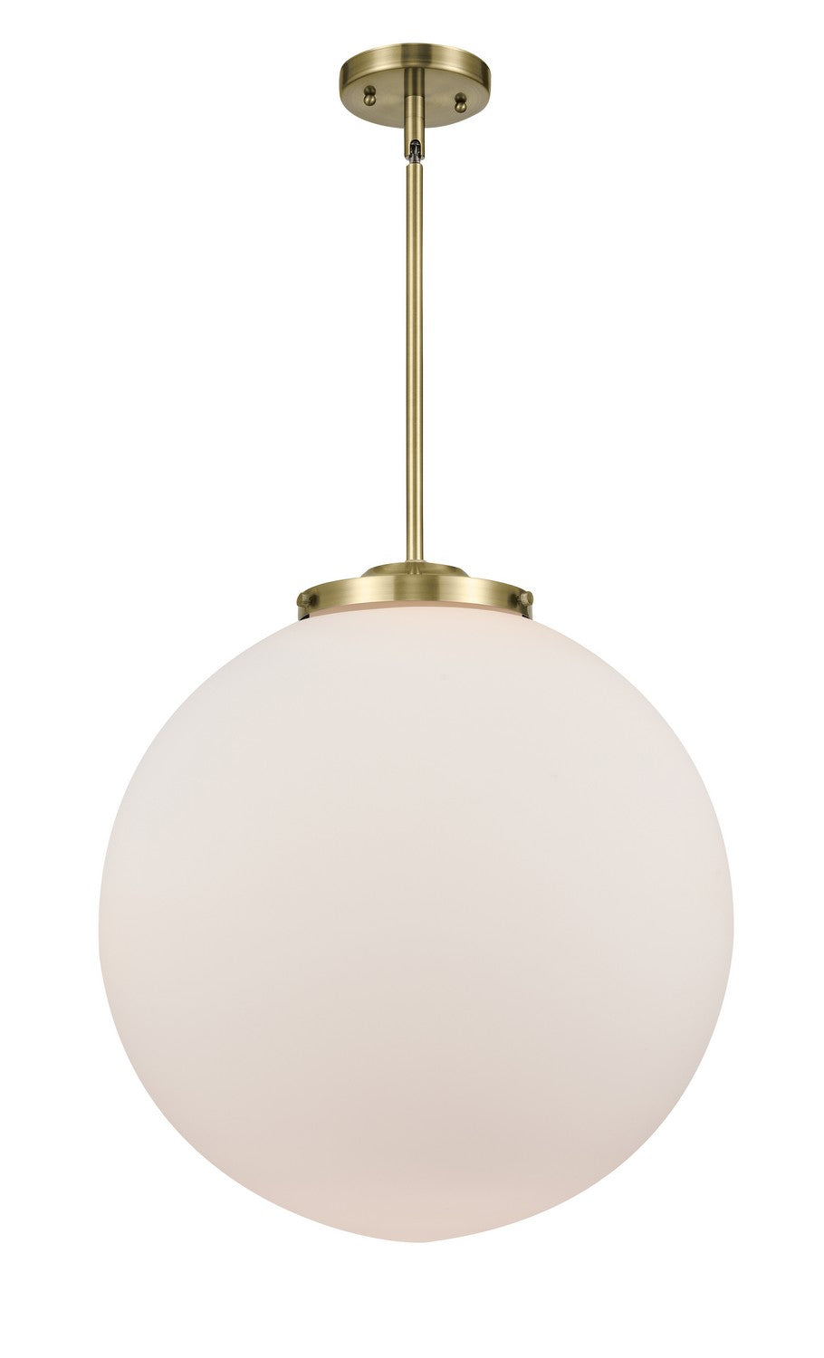 Innovations - 221-1S-AB-G201-18 - One Light Pendant - Essex - Antique Brass