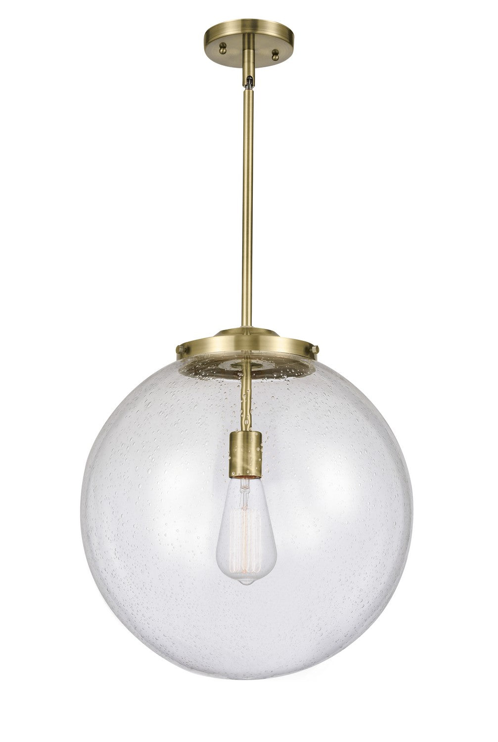 Innovations - 221-1S-AB-G204-16 - One Light Pendant - Essex - Antique Brass