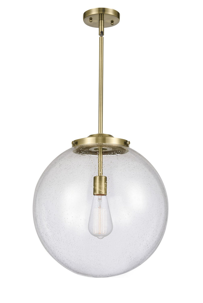Innovations - 221-1S-AB-G204-16 - One Light Pendant - Essex - Antique Brass