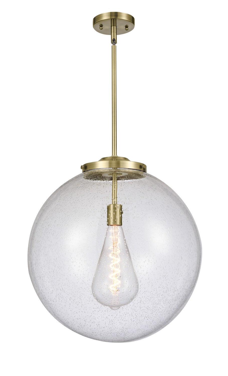 Innovations - 221-1S-AB-G204-18 - One Light Pendant - Essex - Antique Brass